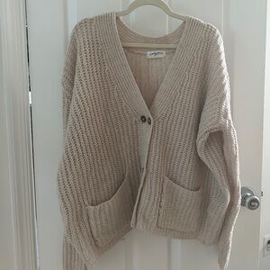 CJLA IVORY CARDIGAN IN MEDIUM